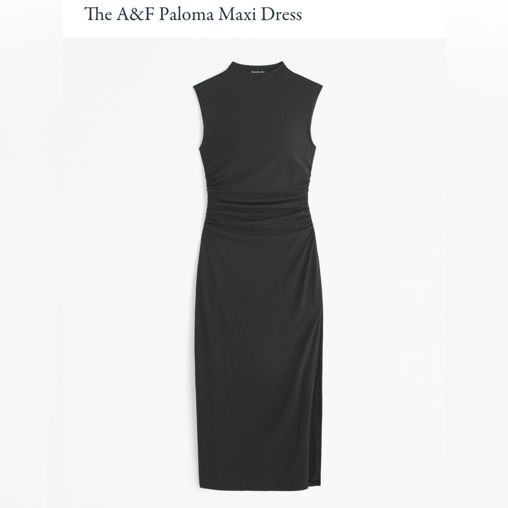 Abercrombie & Fitch Elegant Black Maxi Dress